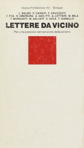 Lettere da vicino. Per una possibile reinvenzione della sinistra