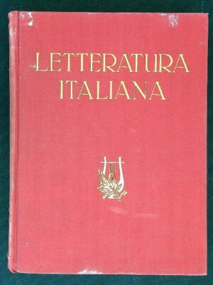 Storia della letteratura italiana - 4 volumi