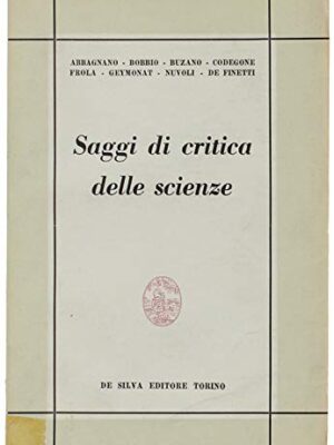 Saggi di critica delle scienze