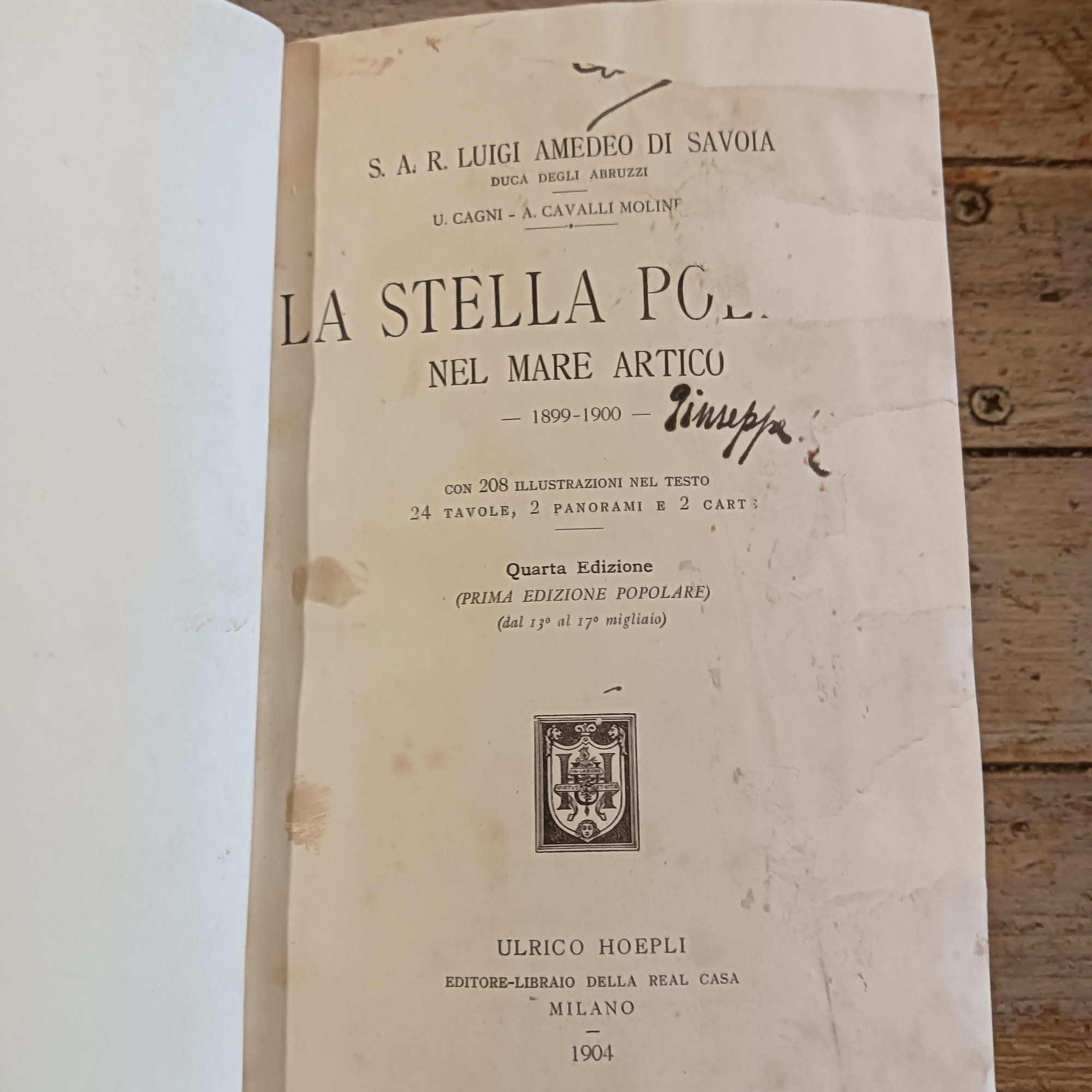 La "Stella Polare" nel Mare Artico. 1899-1900. - immagine 2