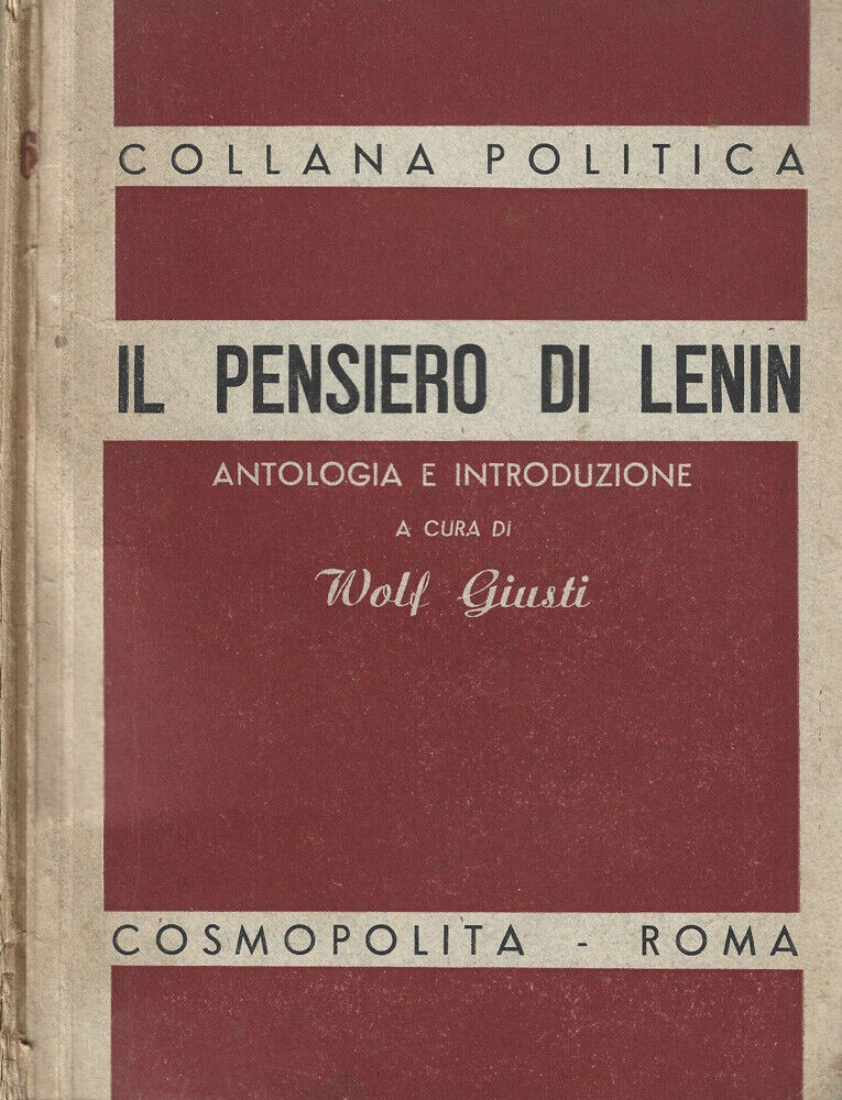 Il pensiero di Lenin.