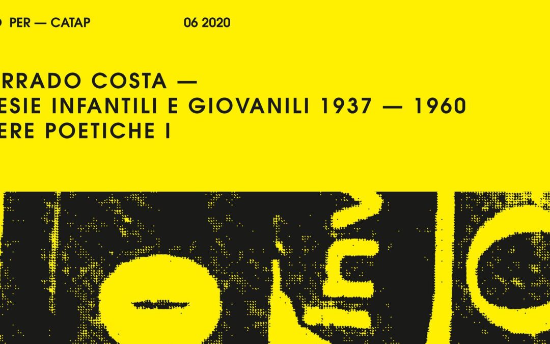 Argo X Catap ⥀ Corrado Costa — Poesie infantili e giovanili