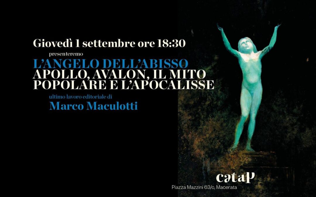 Presentazione del libro «L'angelo dell'abisso» di Marco Maculotti.