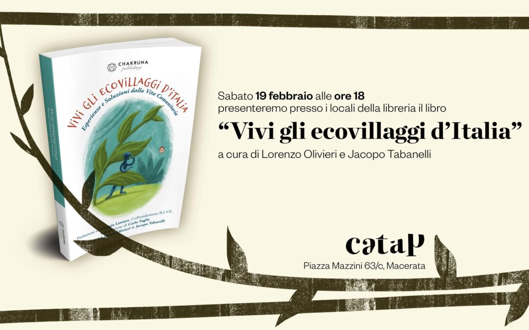 Presentazione del libro "Vivi gli ecovillaggi d'Italia".