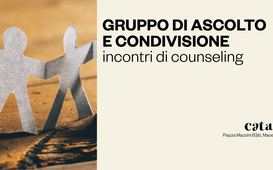 Incontri di gruppo Counseling Libreria
