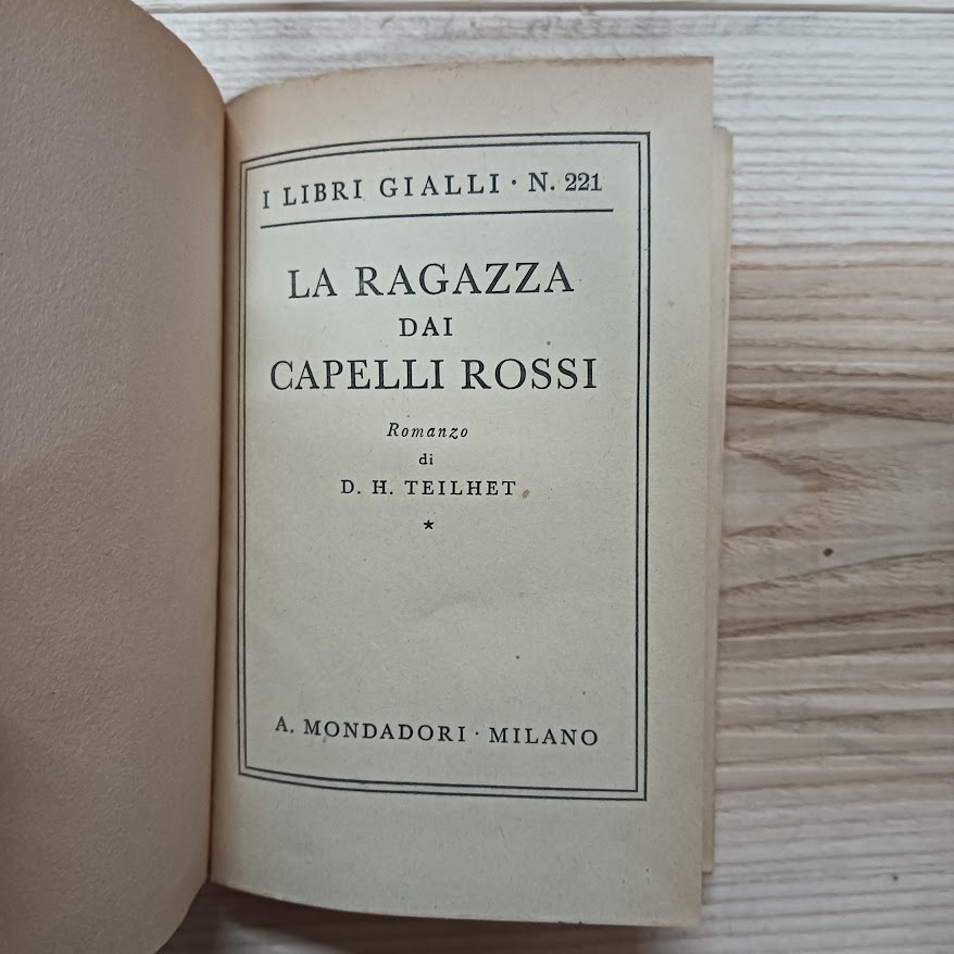 La ragazza dai capelli rossi