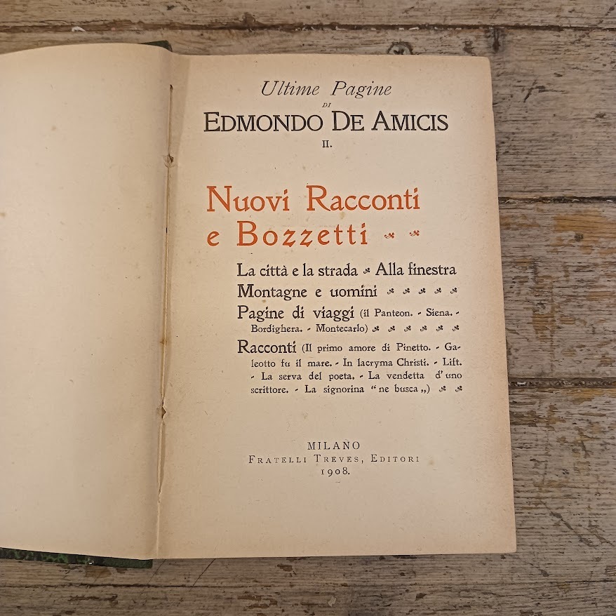 Ultime Pagine II - Nuovi racconti e bozzetti