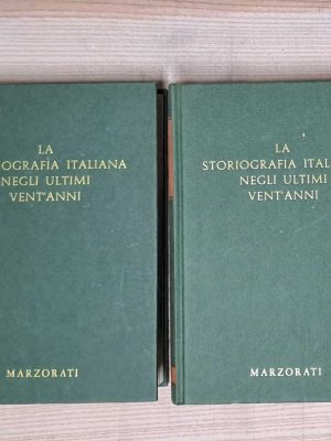 LA STORIOGRAFIA ITALIANA ULTIMI VENT'ANNI 2 VOL.