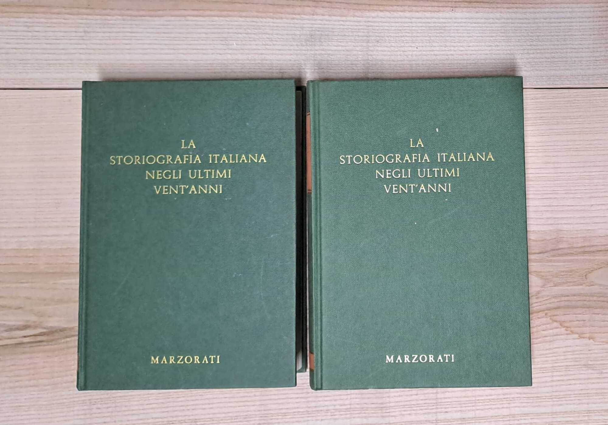 LA STORIOGRAFIA ITALIANA ULTIMI VENT'ANNI 2 VOL.