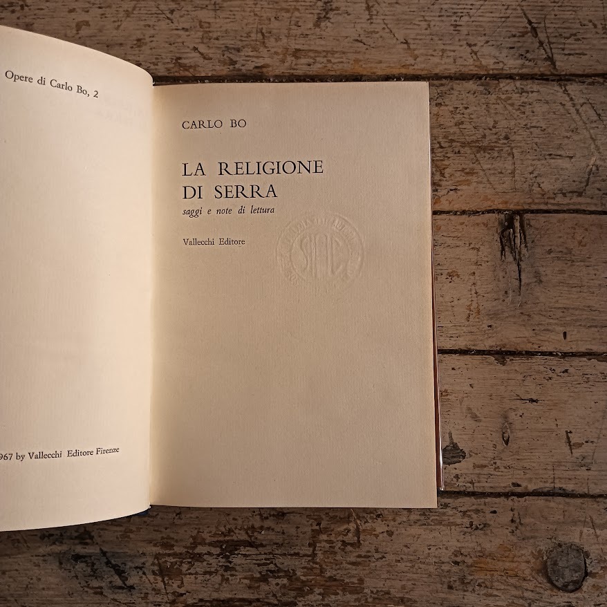 La religione di Serra. Saggi e note di letteratura - immagine 2