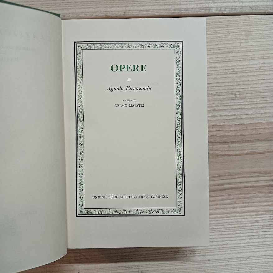 Classici Utet, Agnolo Firenzuola - immagine 3