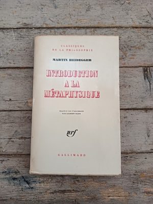 Introduction a la métaphysique