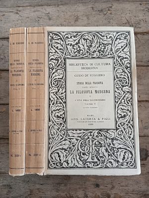 Storia della filosofia. La filosofia moderna II. L'età  dell'Illuminismo (vol. I e II)
