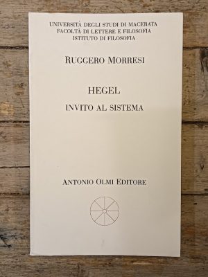 Hegel. Invito al sistema