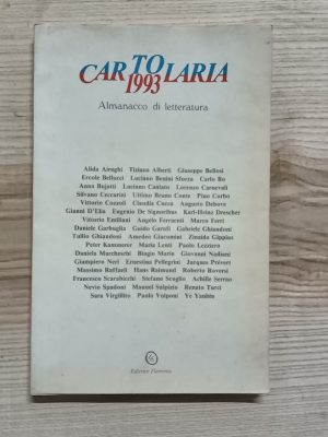 Cartolaria 1993. Almanacco di letteratura