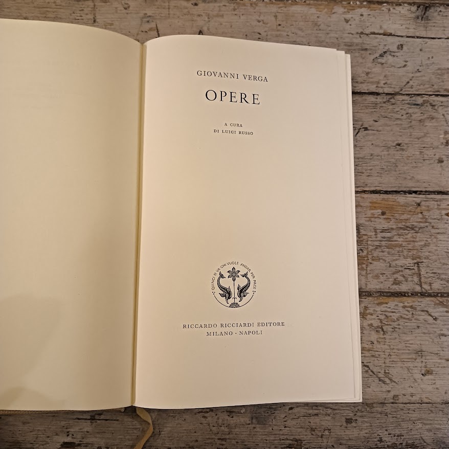 Giovanni Verga, Opere - immagine 3