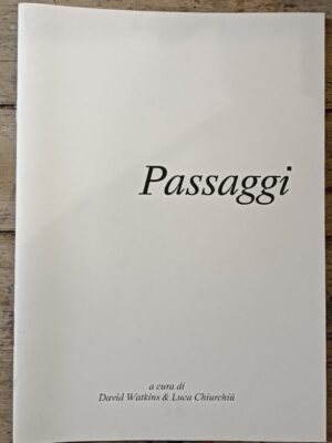 Passaggi. Pratiche della prosa breve