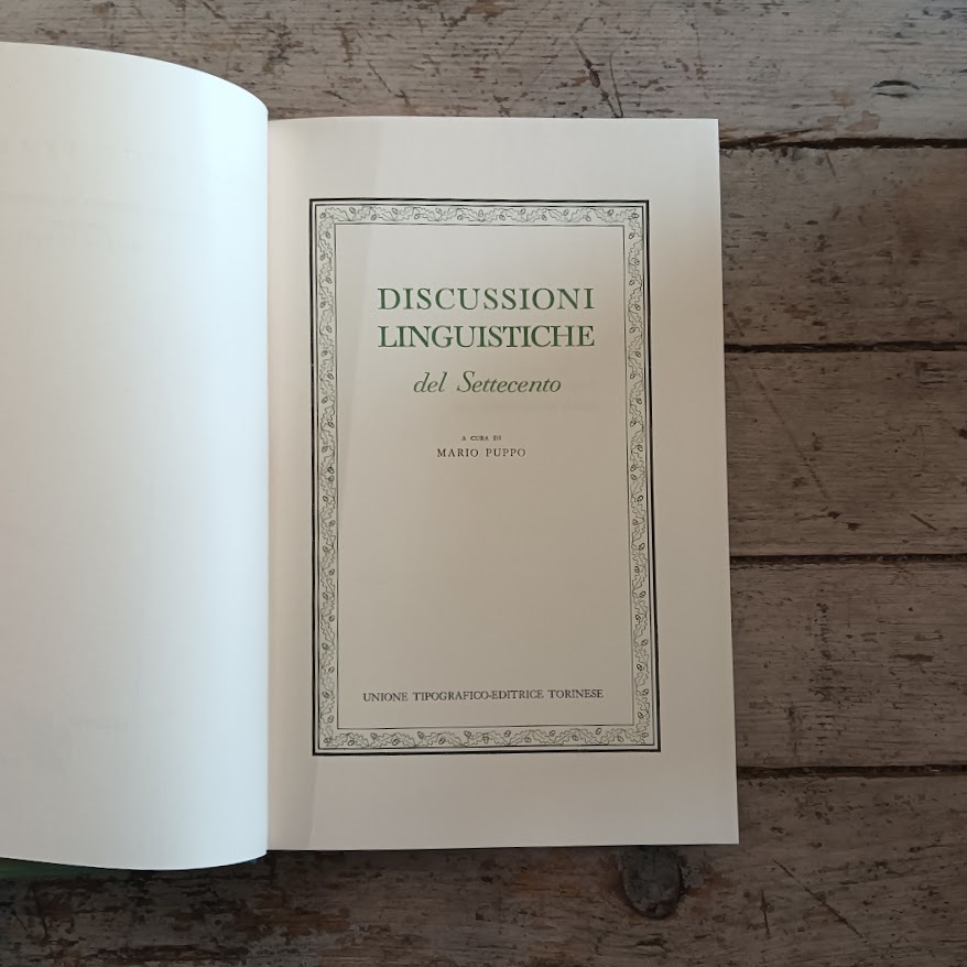 Classici Utet. Discussioni linguistiche del Settecento - immagine 2