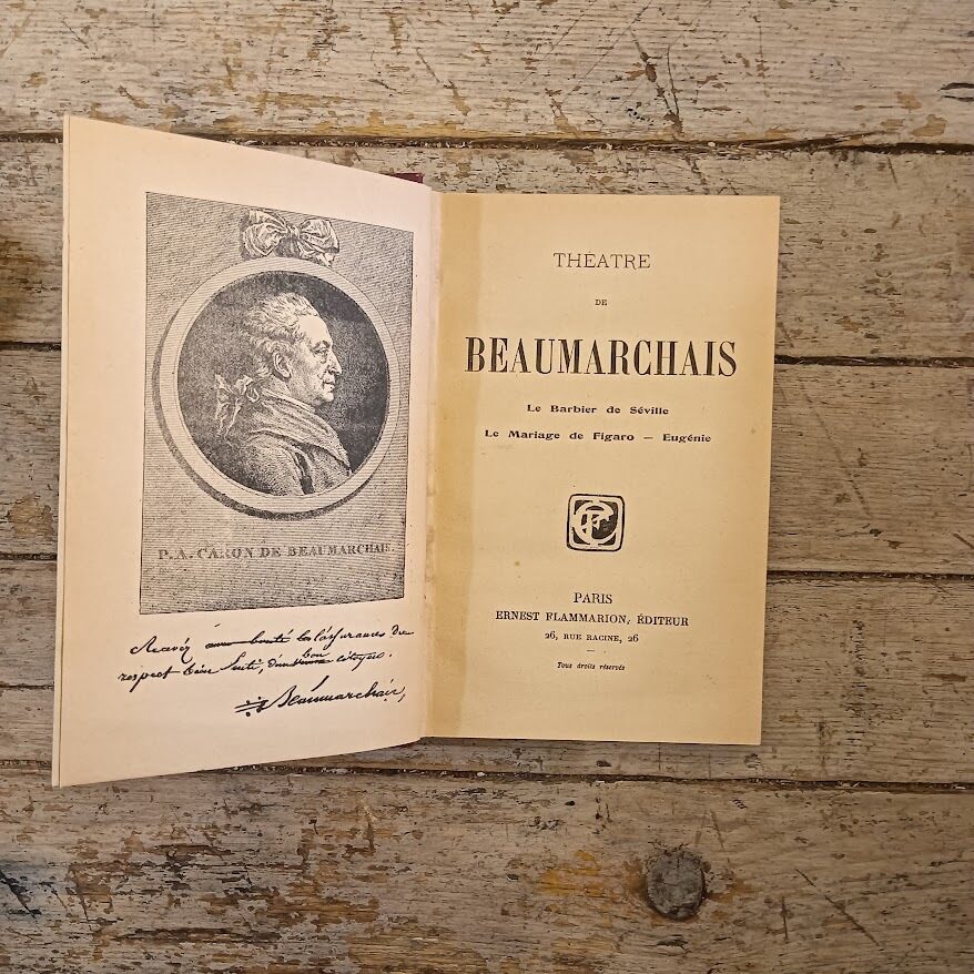 Théatre de Beaumarchais: Le Barbier de Séville. Le mariage de Figaro. Eugénie - immagine 3