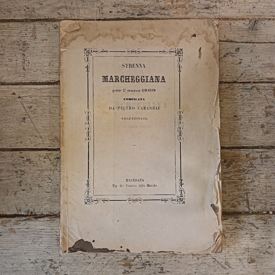 Strenna marcheggiana per l'anno 1869