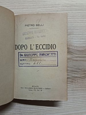 Dopo l'eccidio