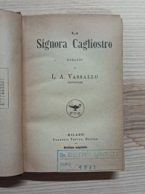 La signora Cagliostro