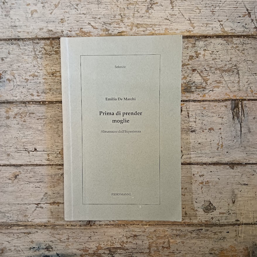 Prima di prender moglie. Almanacco dell'Esperienza