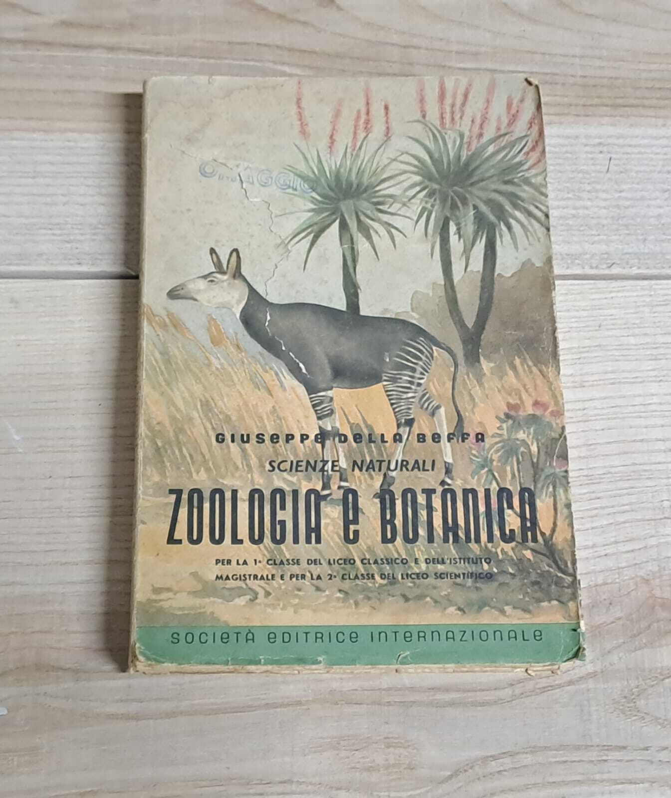Scienze naturali. Zoologia e botanica.