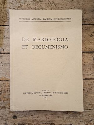De Mariologia et Oecumenismo