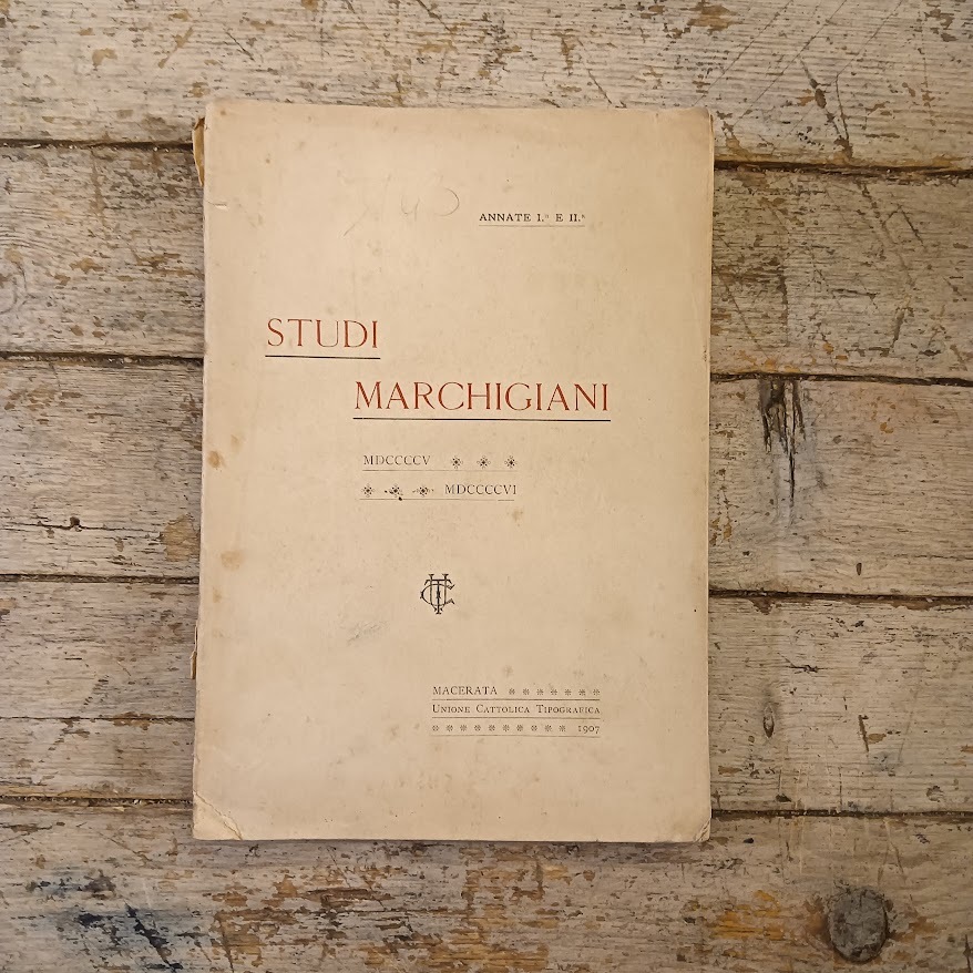 Studi marchigiani 1905-1906