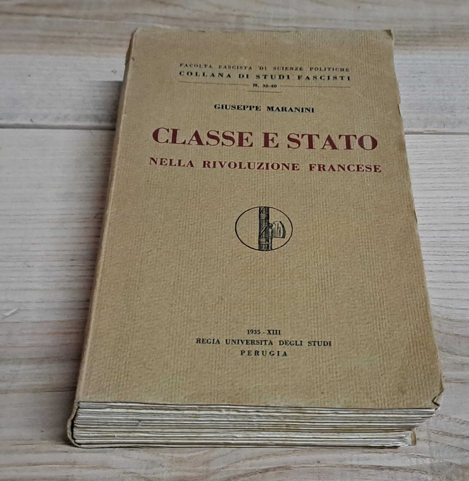 Classe e stato nella Rivoluzione francese