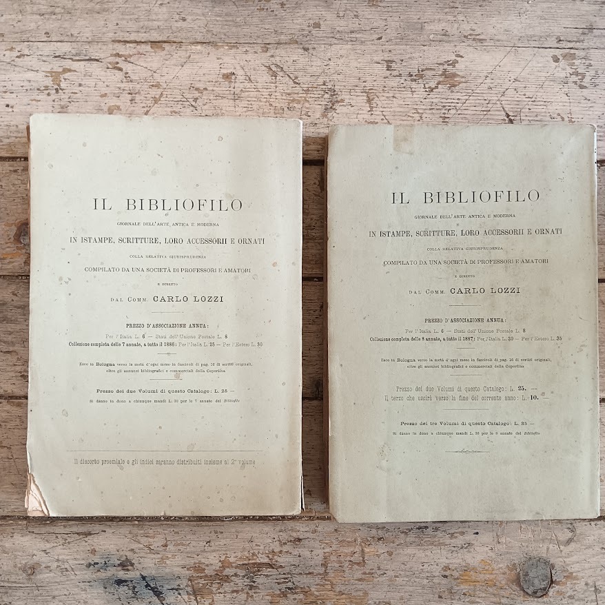 Biblioteca istorica della antica e nuova Italia - Saggio di bibliografia analitico comparato e critico (2 voll. completo) - immagine 2