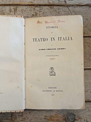 Storia del teatro in Italia