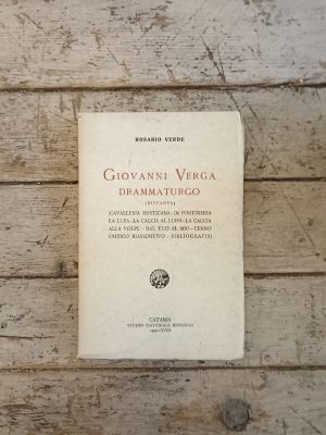 Giovanni Verga drammaturgo