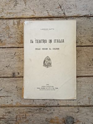 Il teatro in Italia dalle origini a Goldoni
