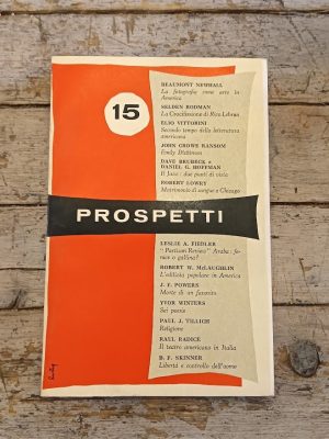 Prospetti / Quindicesimo numero