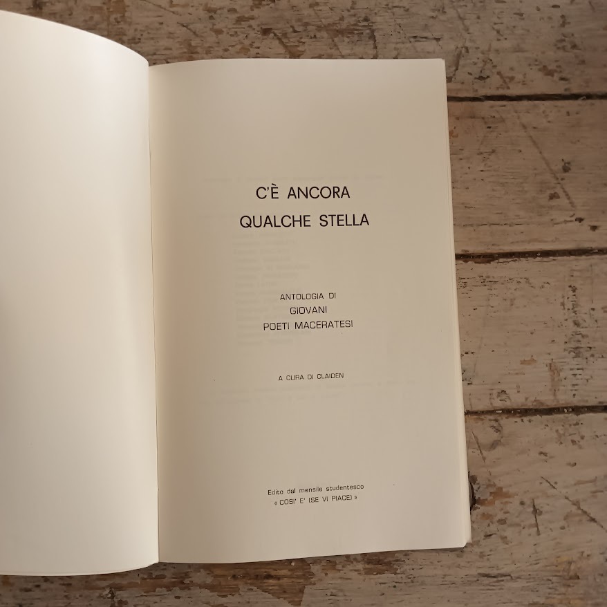 C'è ancora qualche stella - Giovani poeti maceratesi - immagine 3