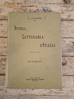 Storia letteraria d'Italia. Dal 1800 ai giorni nostri