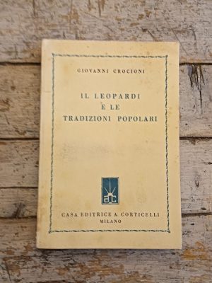 Il Leopardi e le tradizioni popolari