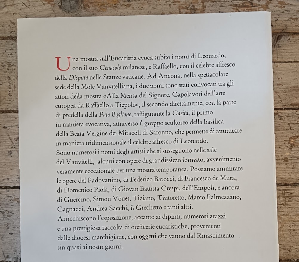 Alla mensa del Signore. Capolavori dell'arte europea da Raffaello a Tiepolo. - immagine 2