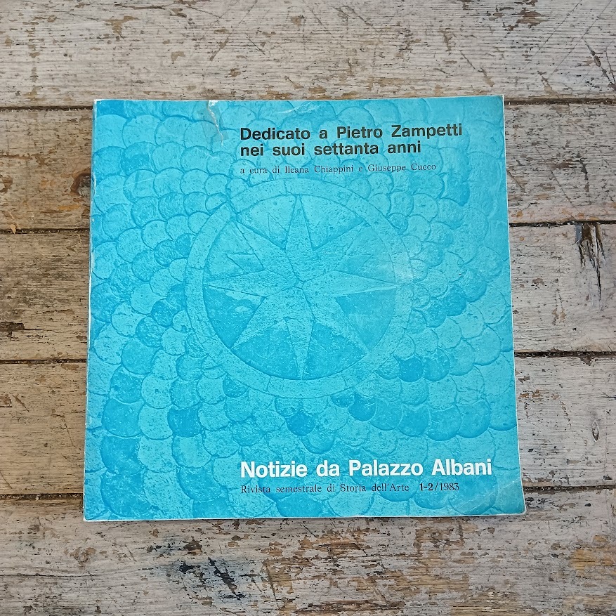 Dedicato a Pietro Zampetti nei suoi settanta anni