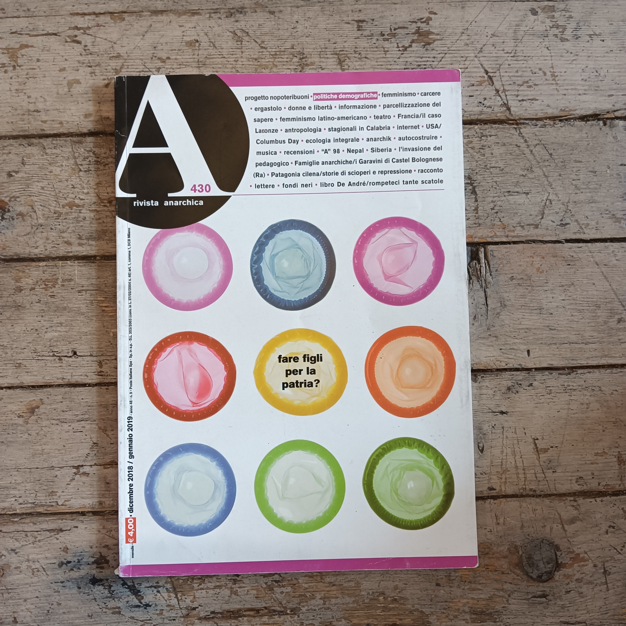 A - rivista anarchica. Anno 46, no. 9