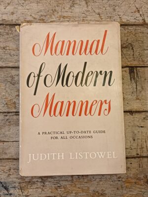 Manual of modern manners