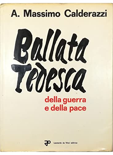 Ballata tedesca della guerra e della pace - satira e cultura dell'opposizione in Germania
