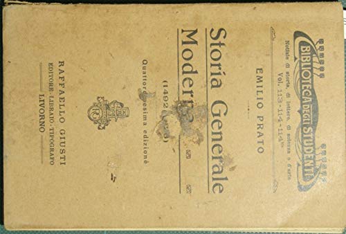 Storia generale moderna (1492 - 1920)