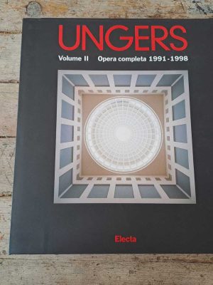 Oswald Mathias Ungers. Opera completa 1991-1998