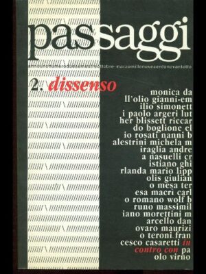Editoriale Passaggi n.2/1998 - Dissenso