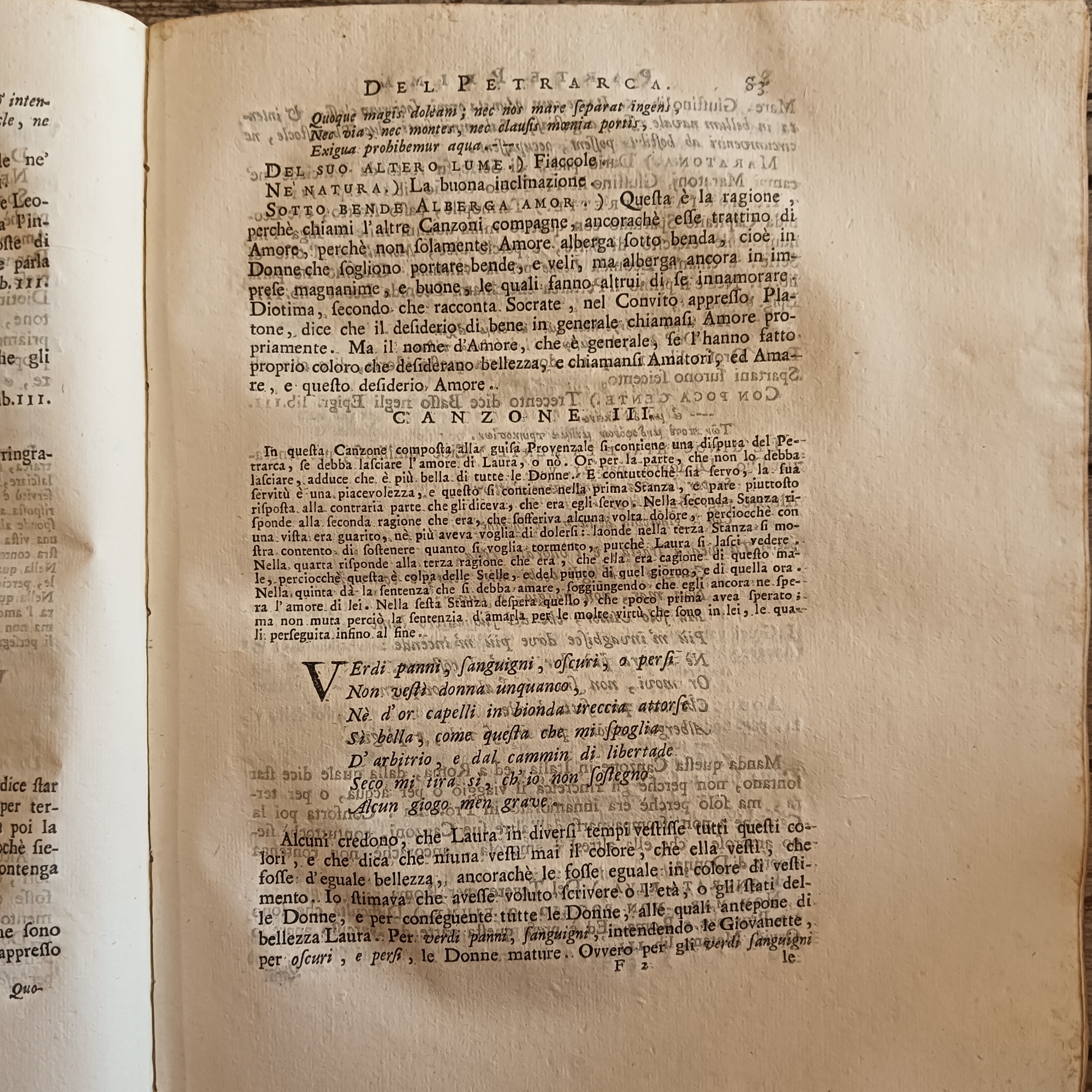 Le rime del Petrarca. Tomo primo - immagine 6