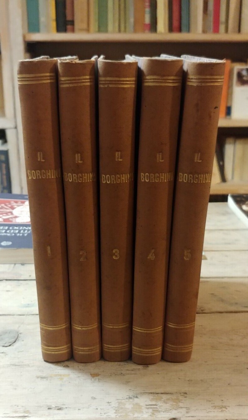IL BORGHINI - GIORNALE DI FILOLOGIA E LETTERE ITALIANE 2 VOL.