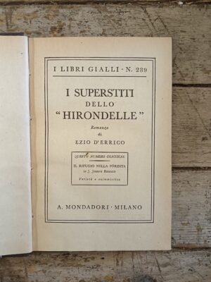 I superstiti dello "Hirondelle"